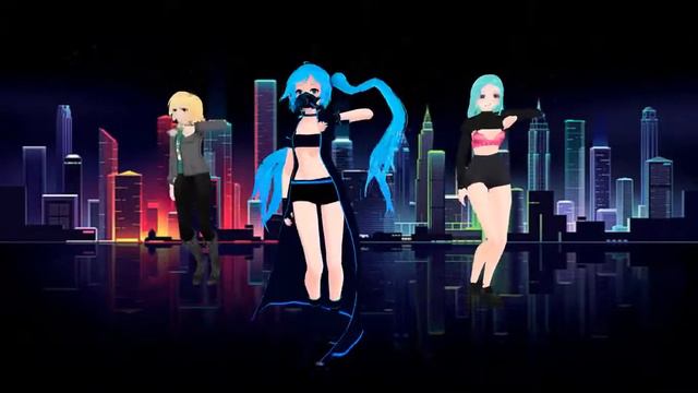 MMD MIKU  Dance EVERGLOW - Adios 【MMD【xKaitox【