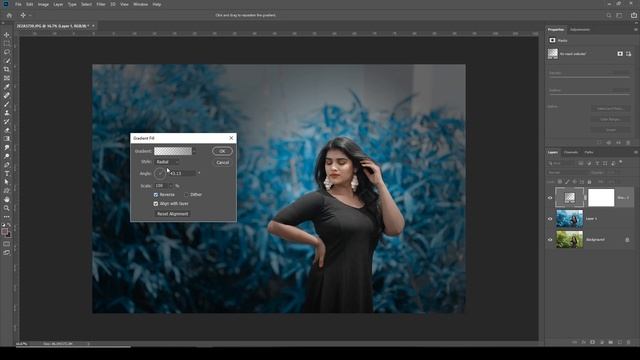 Pre wedding Photo Editing | compositing in Photoshop | Blue color grading in Photoshop CC | Ep 25 смотреть онлайн