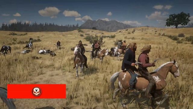 RDR2 Gang Wars Odriscolls vs Del Lobo Red Dead Redemption 2 NPC Wars Battle Creator Mod смотреть онлайн