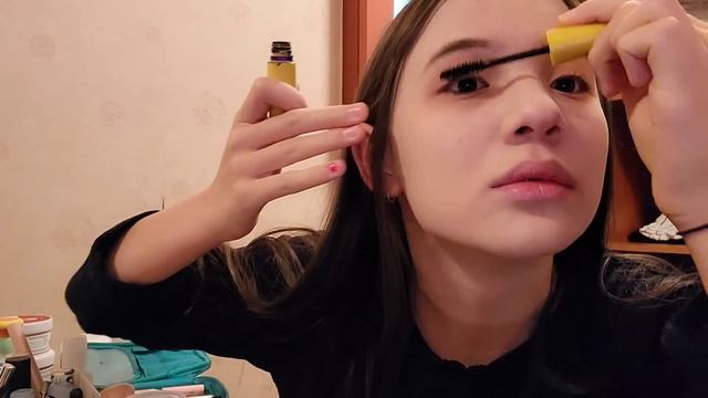 [Kuku Korea] макияж  корейской школьницы / корейский макияж/ Korean Makeup/ KOREA VLOG
