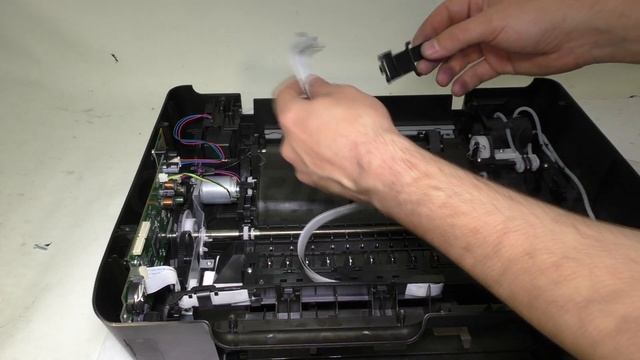 Сборка принтера hp 5510(не удачный ремонт) смотреть онлайн