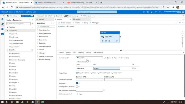 #67. Azure Data Factory - Load data from multiple XL sheets to Azure SQL table смотреть онлайн