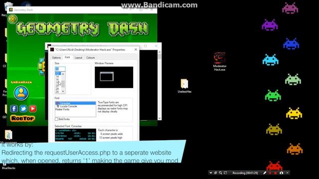 Geometry Dash Moderator Hack + Other Hacks [Steam] смотреть онлайн