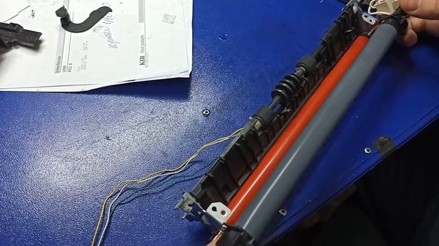 HP LaserJet 1018/1010/1020/1022 замена термопленки