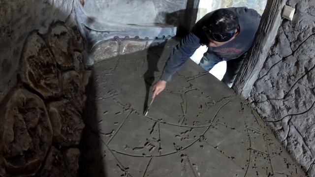 дорожка из цемента. во дворе что стало с дорожкой спустя 10 лет. смотреть онлайн