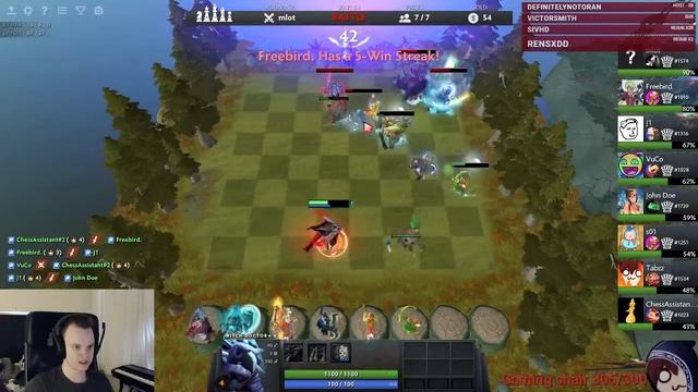Auto Chess Pro 【Queen】?MADMAN MODE ON! 22HP@R22 CAN HE WIN? смотреть онлайн