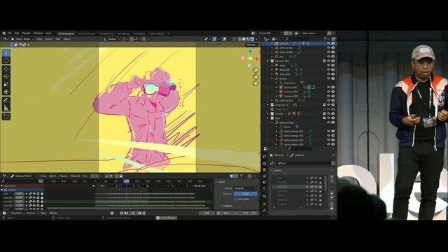 Grease Pencil Journey With Dédouze