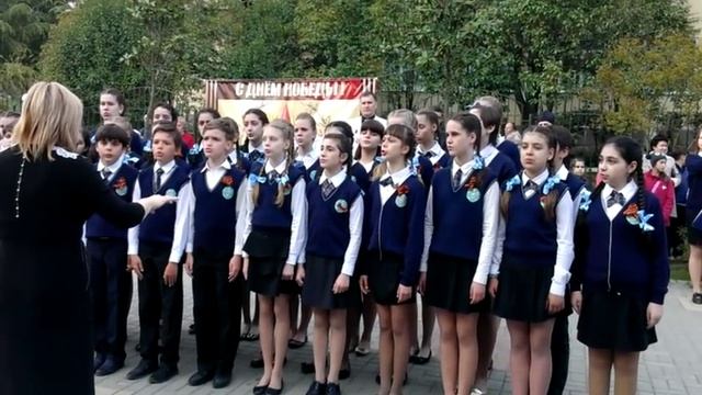 старший хор «Голос детства» школы № 26 города Сочи смотреть онлайн