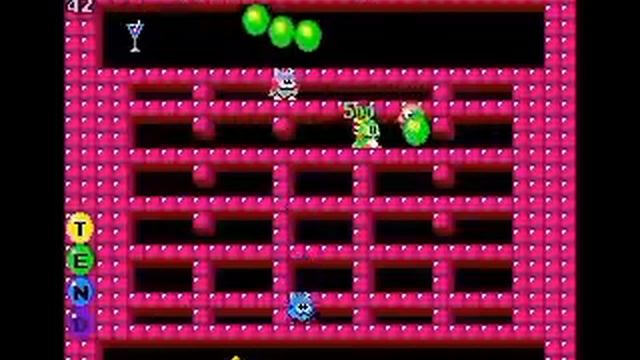Bubble Bobble level guide -- round 42 -- www.adamdawes.com смотреть онлайн
