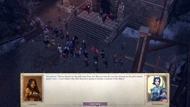 Arueshalae unique demon path romance dialogue смотреть онлайн