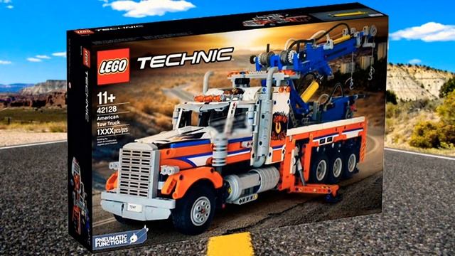 Новинка LEGO Technic Американский эвакуатор American Tow Truck 42128 (2021) смотреть онлайн