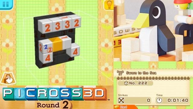 Picross 3D Round 2! Book 37 Sworn To The Sea Puzzle 220-223 Hard Mode смотреть онлайн