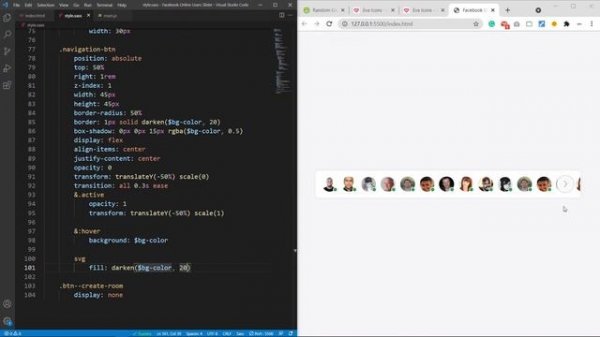 how to make card slider in html css & javascript | image slider in html