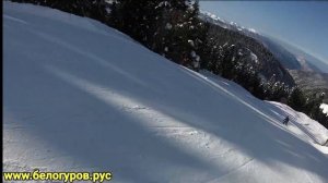 Роза Хутор. Обзор красной трассы «Сторожка»