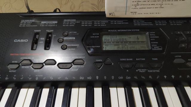 Casio CTK-3000 смотреть онлайн