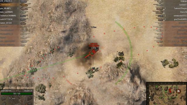WOT, Объект 261,Карта Эль-Халлуф, Мастер смотреть онлайн