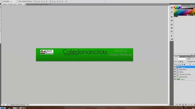 Caledonianclicks Website Header - Photoshop CS5 Speed Art смотреть онлайн