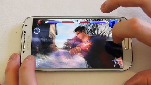 Man of Steel Android Review Galaxy S4 Superman on your Smartphone смотреть онлайн