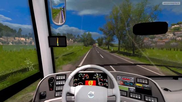 GSRTC Volvo at Top Speed | Volvo 9700 смотреть онлайн
