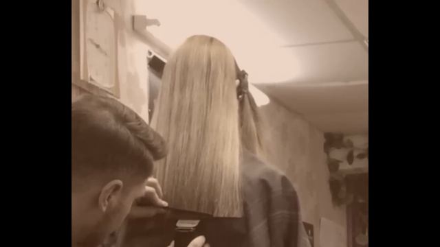 Стрижка на длинные волосы... подравниваем кончики... Валерий Баранов - Просто о Сложном. смотреть онлайн