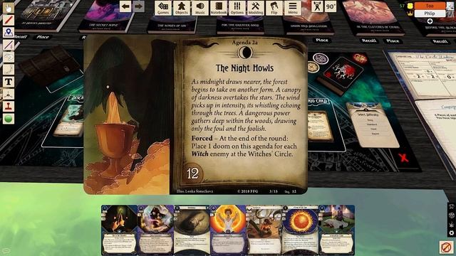 The Circle Undone - The Witching Hour - Arkham Horror LCG смотреть онлайн