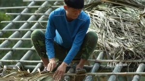 TIMELAPSE: 180 Days - Building a Bamboo House in the Forest - Building Life