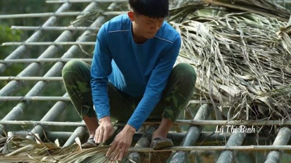 TIMELAPSE: 180 Days - Building a Bamboo House in the Forest - Building Life