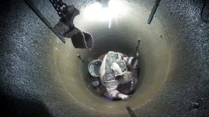 как правильно замазать шов в колодце раствор и жидкое стекло