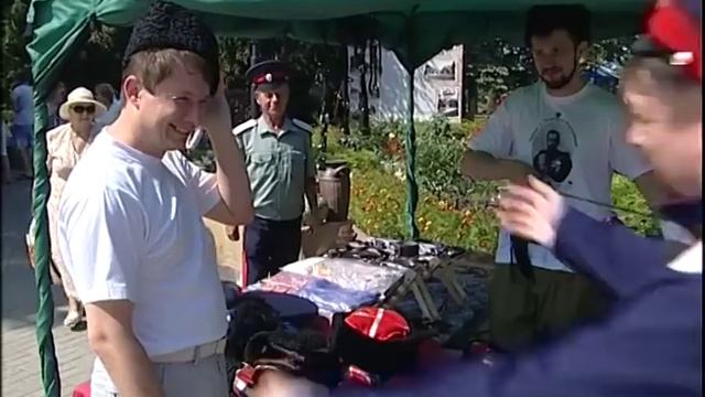 В Ельце прошла первая казачья ярмарка смотреть онлайн
