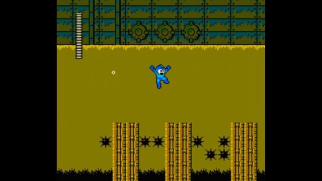 Dendy (Famicom,Nintendo,Nes) 8-bit MegaMan (RockMan) 2 part Dr.Willy stage 3