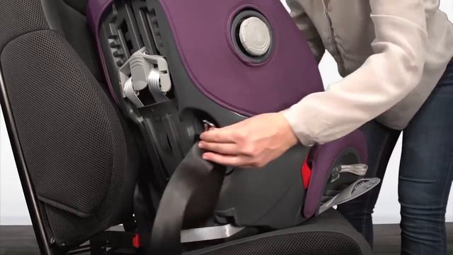 Автокресло Britax Romer Evolva 1-2-3 SL SICT - установка в группе 1 смотреть онлайн