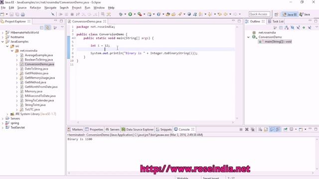 How to convert Integer to Binary in Java? смотреть онлайн