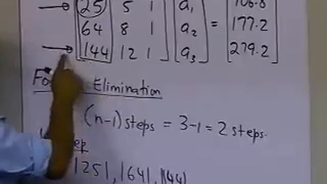Chapter 04.06: Lesson: Gauss Elimination with Partial Pivoting: Example: Pt 1/3 Forward Elimination смотреть онлайн
