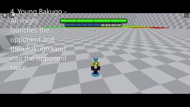 ALL MIGHT REWORK SHOWCASE IN ANIME BATTLE ARENA смотреть онлайн