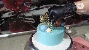 Идея оформления тортика для мальчика.