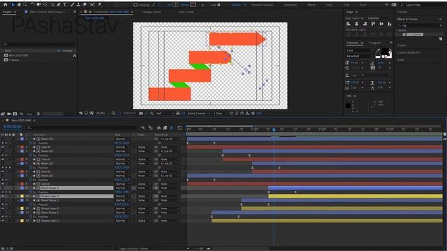 Создание видео инфографики After Effects смотреть онлайн
