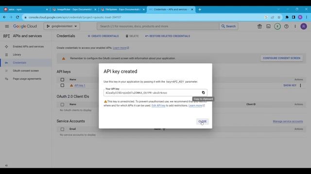 Integrating Google Cloud Vision API with React Native Expo | Object Detection | Tutorial and Demo смотреть онлайн