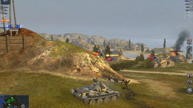 World of Tanks Blitz: 59-16 2700 Damage Game смотреть онлайн