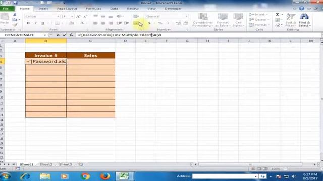 How to Link Multiple Files Data in Microsoft Excel : Excel Tips and Tricks смотреть онлайн