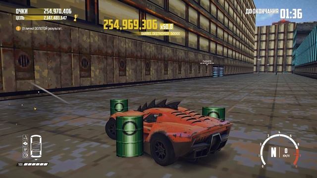 КАК ПОЛУЧИТЬ ЗОЛОТО В ИСПЫТАНИИ СЕЗОНА! WRECKFEST CARMAGEDDON! HOW TO SCORE OVER 1.000.000 POINTS! смотреть онлайн