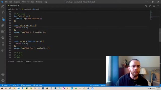 What can you assign to JavaScript variables? смотреть онлайн