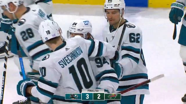 Alex Barabanov's shootout winner vs Wild (13 nov 2022) смотреть онлайн