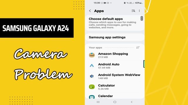 Samsung Galaxy A24 Camera Problem || How to fix camera problems || Camera not working solution смотреть онлайн