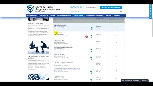 Финансовый анализ банков от АНО "ЗВИ" смотреть онлайн