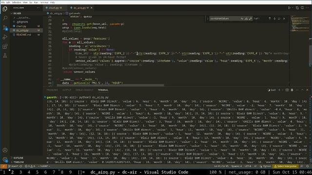 air-monitor: display air quality data in terminal - misc. work | Python | Oct. 15 VOD смотреть онлайн