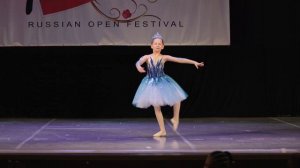 Вариация Реки Невы из балета Дочь Фараона. ROF. Елизавета Замотина, 8 лет.