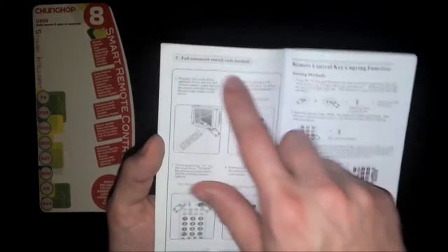 Обучаемый пульт ДУ CHUNGHOP U809. Обзор, настройка / Как обучить пульт ДУ? смотреть онлайн