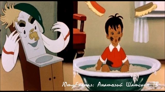 Мойдодыр читает Алексей Баталов и Клара Румянова