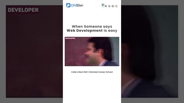When Someone Says Web Development is Easy #webdevelopment смотреть онлайн