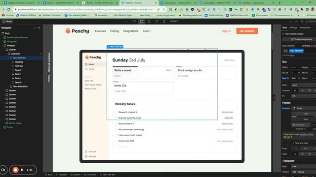 Learn Webflow better with Webflow Template Marketplace смотреть онлайн